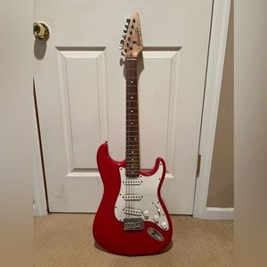 Starcaster Guitar Classic Red